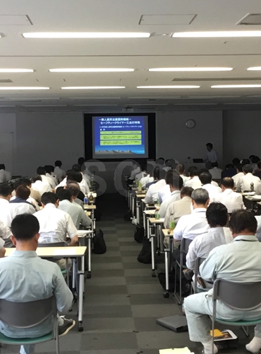 セーフティークライマー工法が2017年度第一回ちば千産技術・新技術発表会 その１